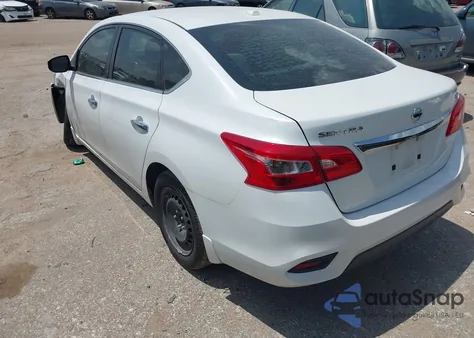 2016 Nissan Sentra Sv из США, поврежденный, VIN 3N1AB7AP6GY316282